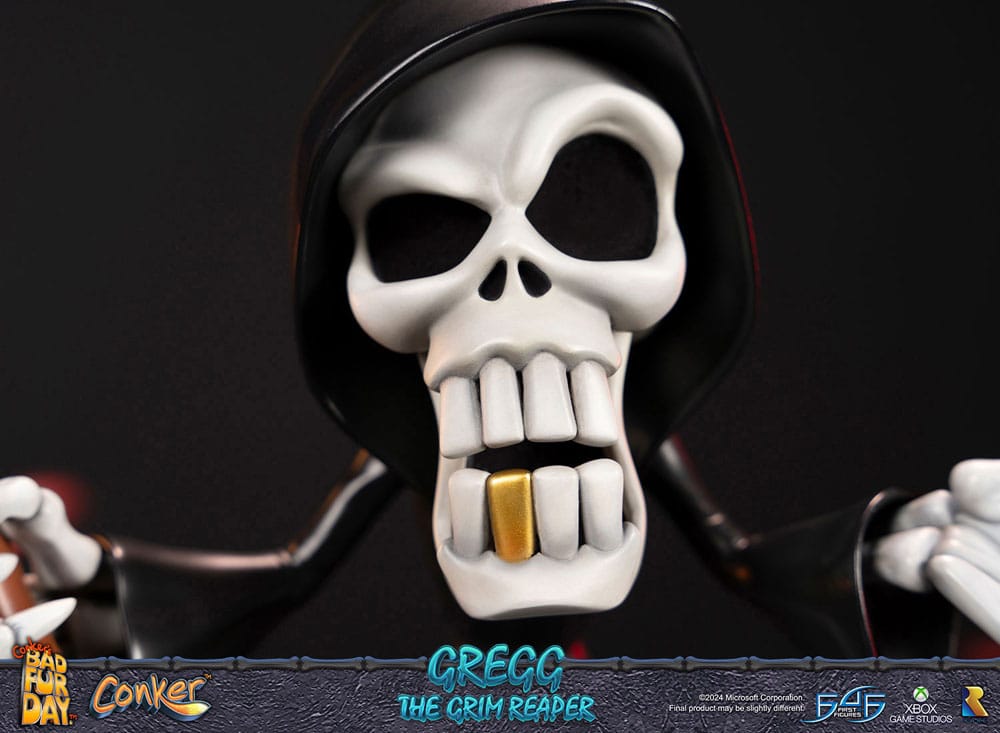 Conker: Conker's Bad Fur Day Gregg the Grim Reaper 36cm Statue