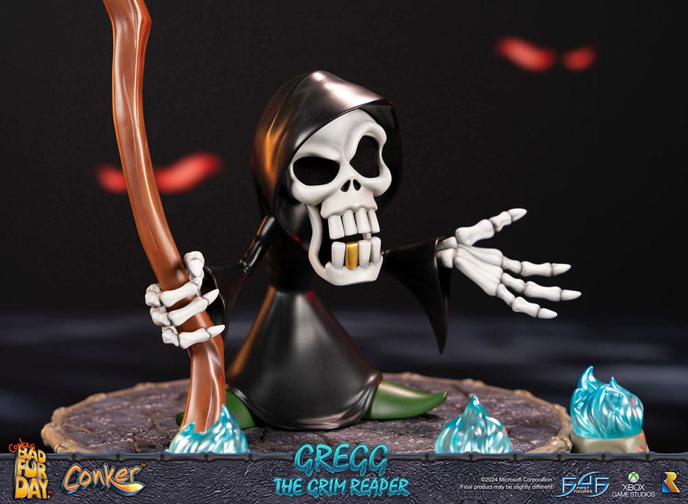 Conker: Conker's Bad Fur Day Gregg the Grim Reaper 36cm Statue