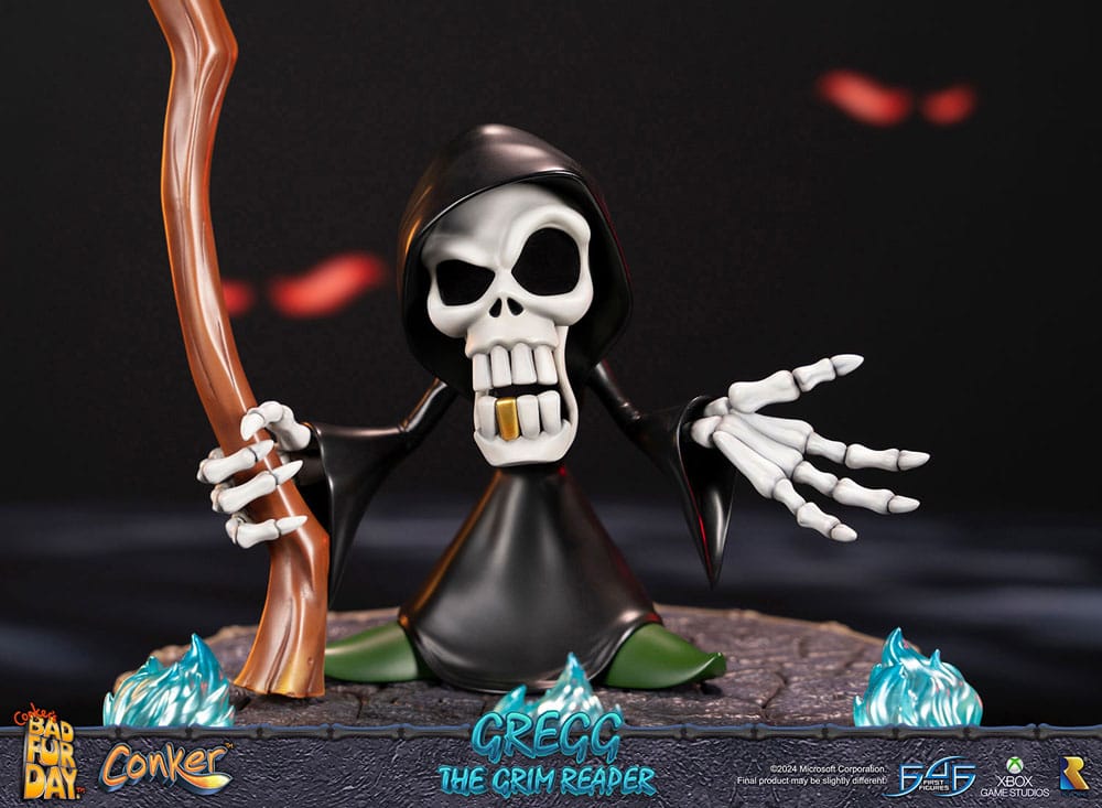 Conker: Conker's Bad Fur Day Gregg the Grim Reaper 36cm Statue