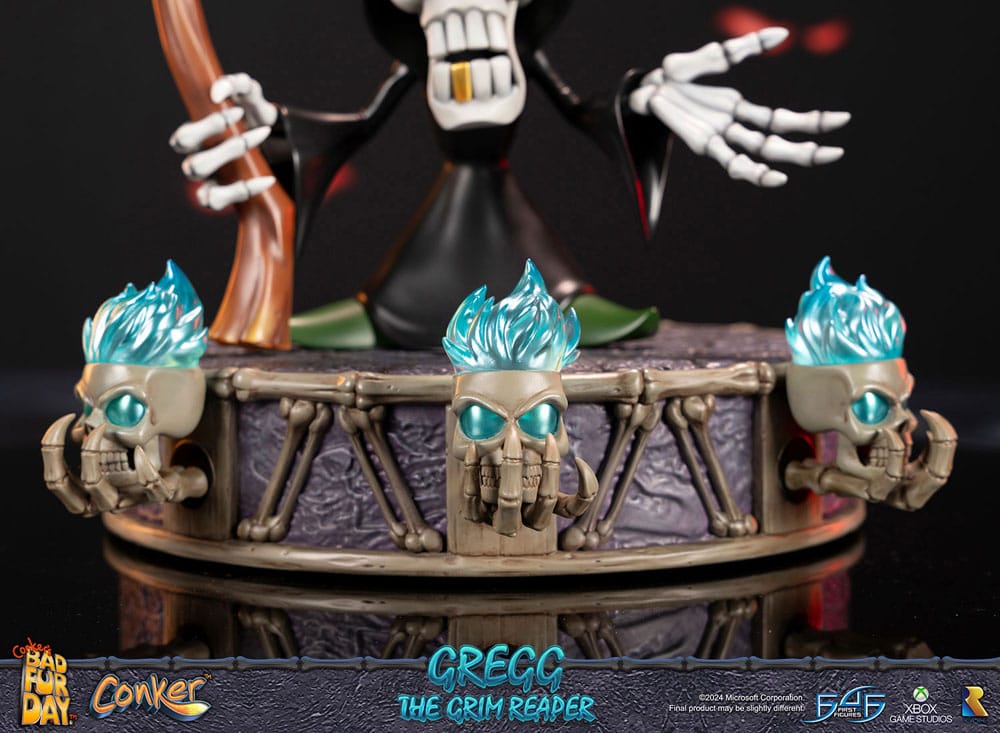 Conker: Conker's Bad Fur Day Gregg the Grim Reaper 36cm Statue