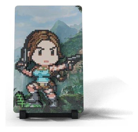 Tomb Raider FiGGYZ Magnet Collectible 30th Anniversary Lara Croft 11 cm