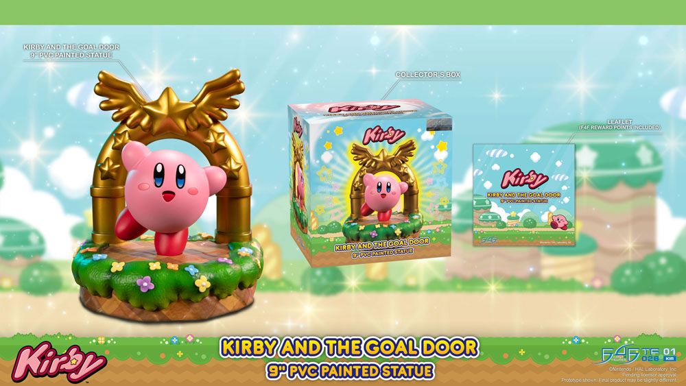 Kirby and the Goal Door 9" First4Figures PVC Statue