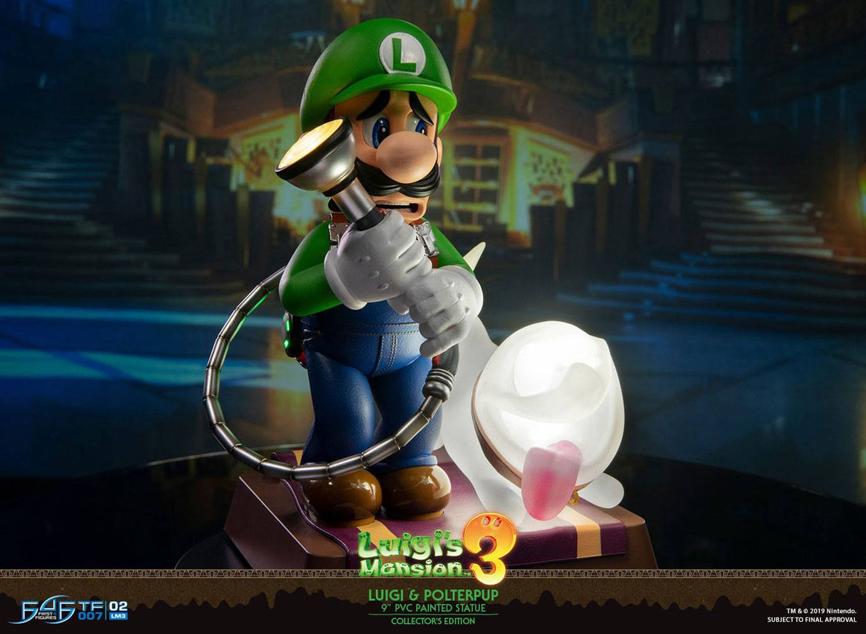 Luigi's Mansion 3: Luigi & Polterpup Collectors Edition 23cm PVC Statue