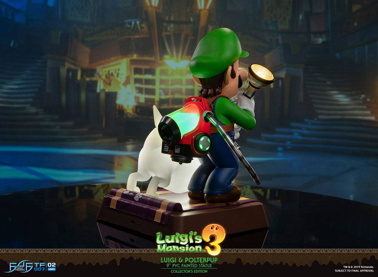 Luigi's Mansion 3: Luigi & Polterpup Collectors Edition 23cm PVC Statue