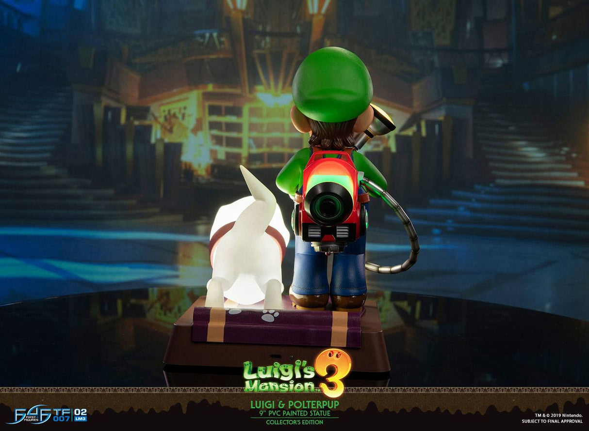 Luigi's Mansion 3: Luigi & Polterpup Collectors Edition 23cm PVC Statue