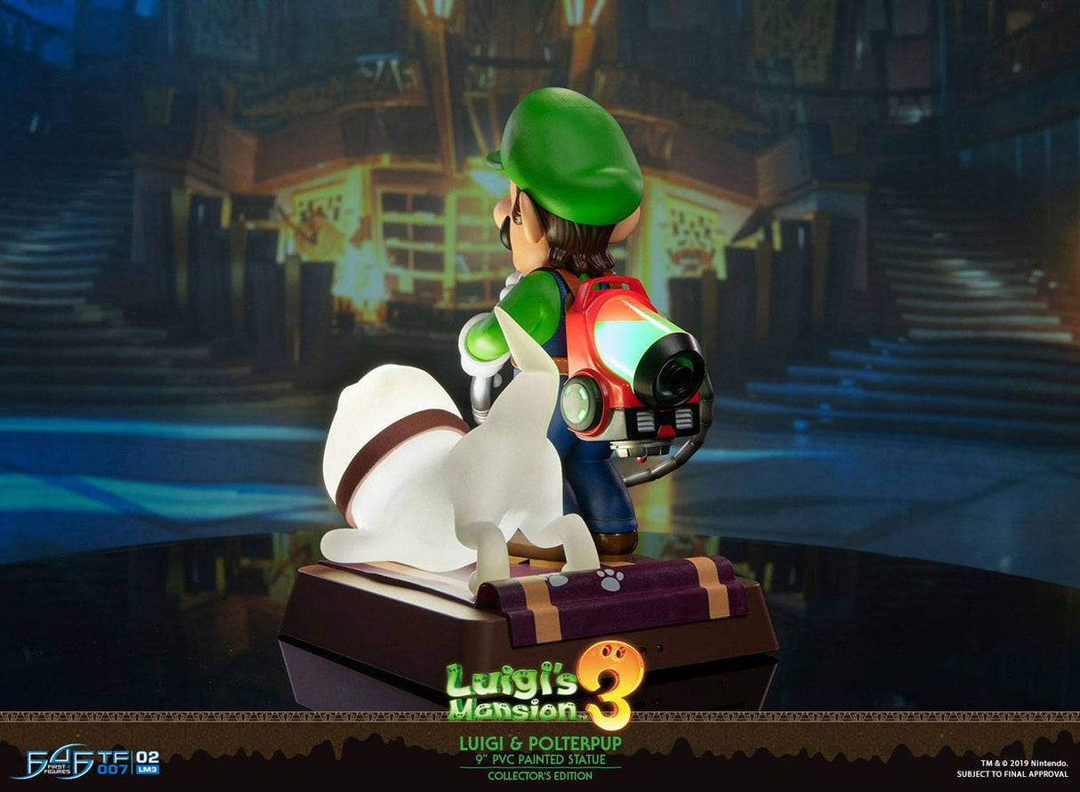 Luigi's Mansion 3: Luigi & Polterpup Collectors Edition 23cm PVC Statue