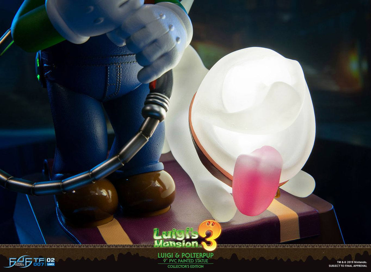 Luigi's Mansion 3: Luigi & Polterpup Collectors Edition 23cm PVC Statue