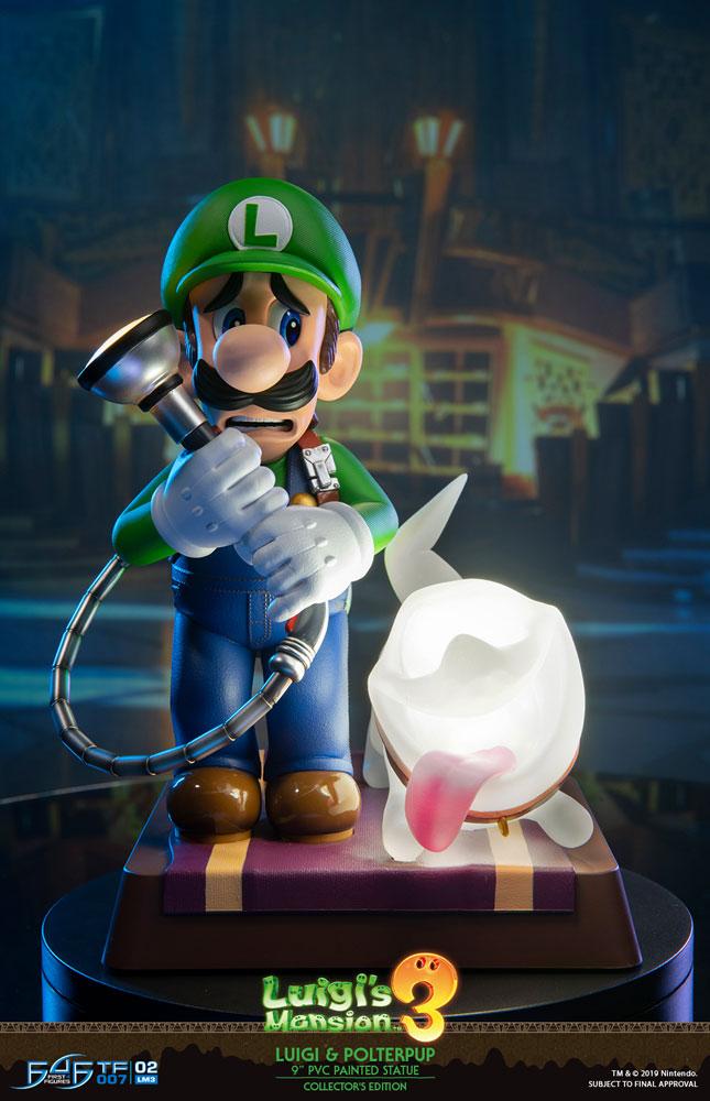 Luigi's Mansion 3: Luigi & Polterpup Collectors Edition 23cm PVC Statue