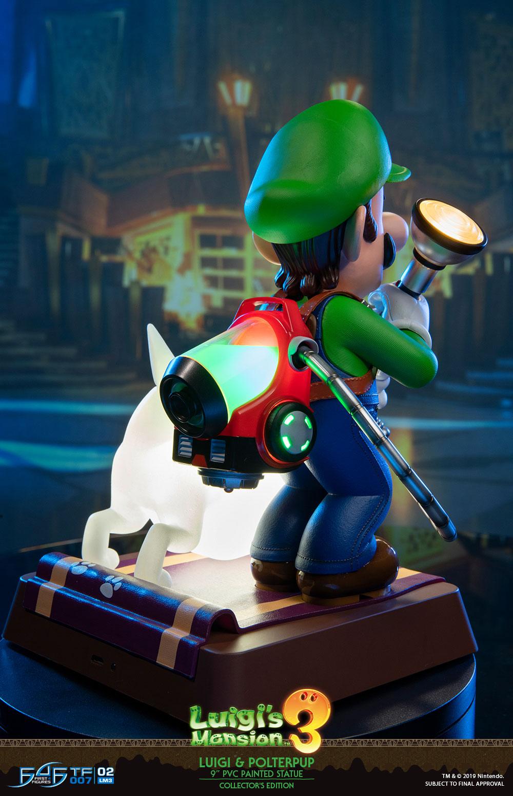 Luigi's Mansion 3: Luigi & Polterpup Collectors Edition 23cm PVC Statue