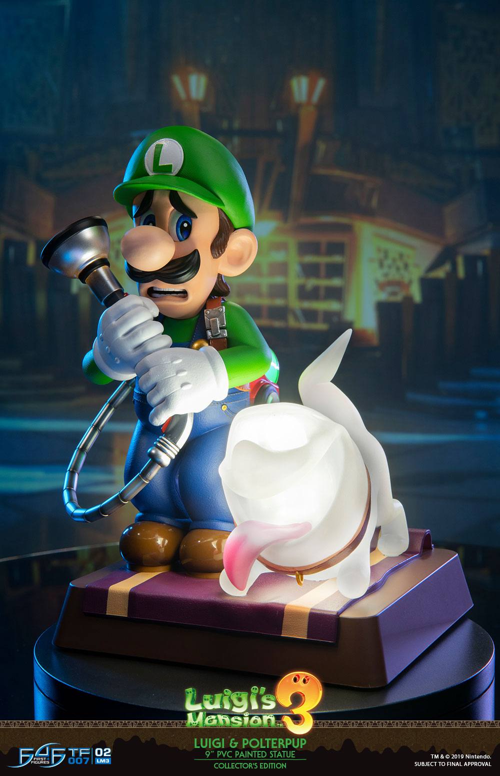 Luigi's Mansion 3: Luigi & Polterpup Collectors Edition 23cm PVC Statue