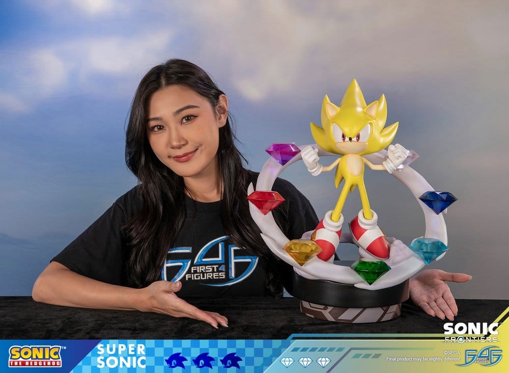 Sonic The Hedgehog Sonic Frontiers Resin Statue Super Sonic 45 cm