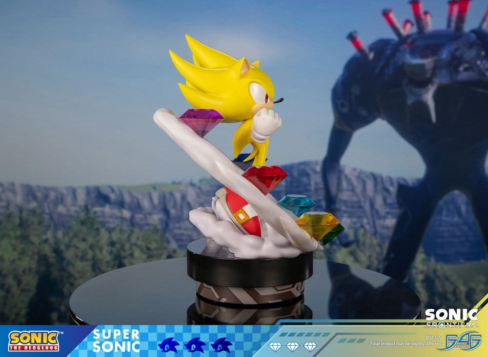 Sonic The Hedgehog Sonic Frontiers Resin Statue Super Sonic 45 cm