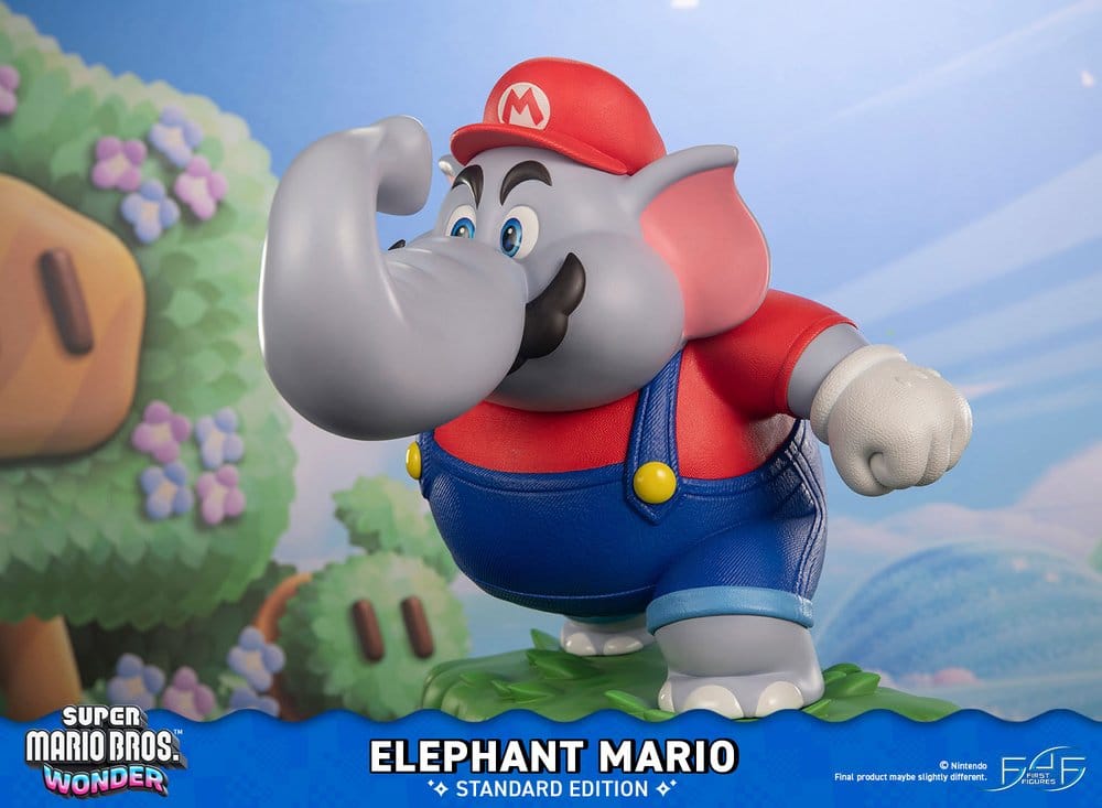 Super Mario Bros. Wonder Resin Statue Elephant Mario Standard Edition 43 cm