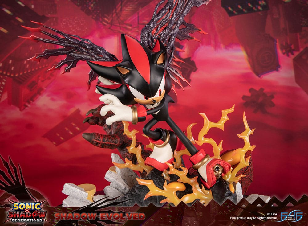 Sonic X Shadow Generations Shadow Evolved 58 cm Statue