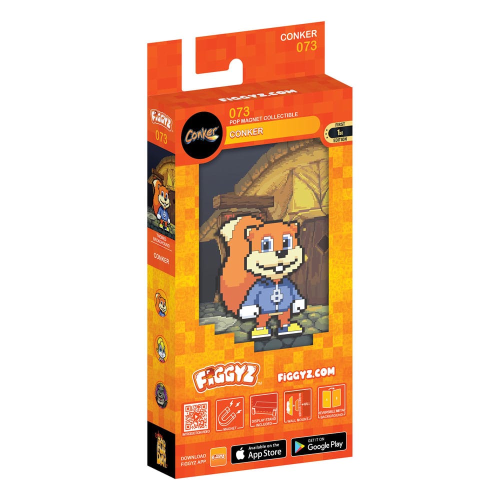Conker's Bad Fur Day FiGGYZ Magnet Collectible Conker 11 cm
