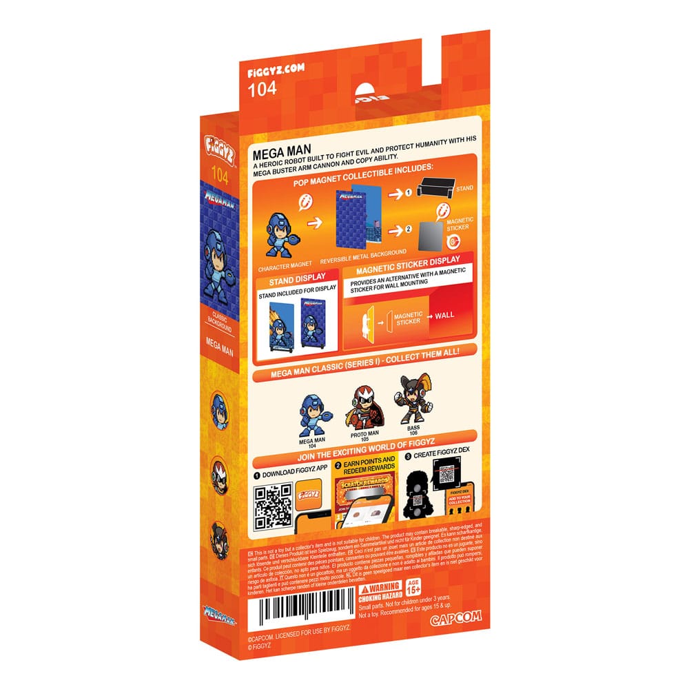 Mega Man FiGGYZ Magnet Collectible Mega Man 11 cm