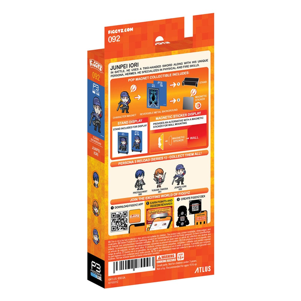 Persona 3 Reload FiGGYZ Magnet Collectible Junpei Iori 11 cm