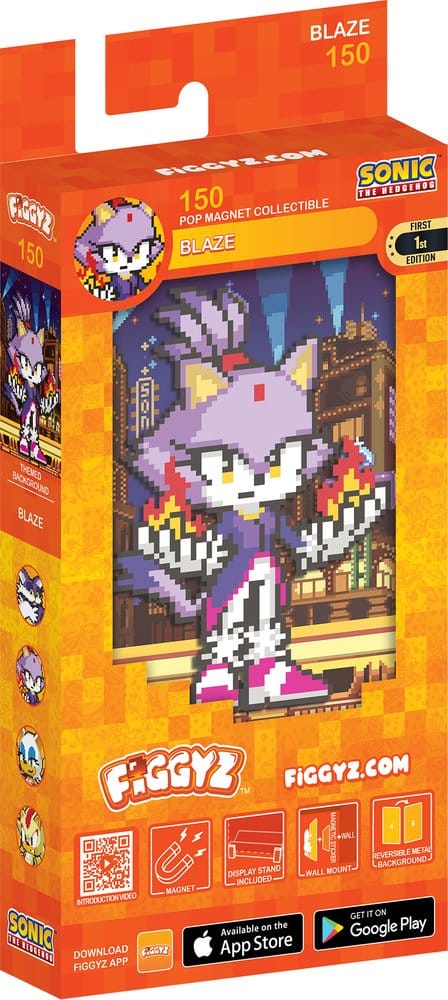 Sonic the Hedgehog (Modern) FiGGYZ Magnet Collectible Blaze the Cat 11 cm