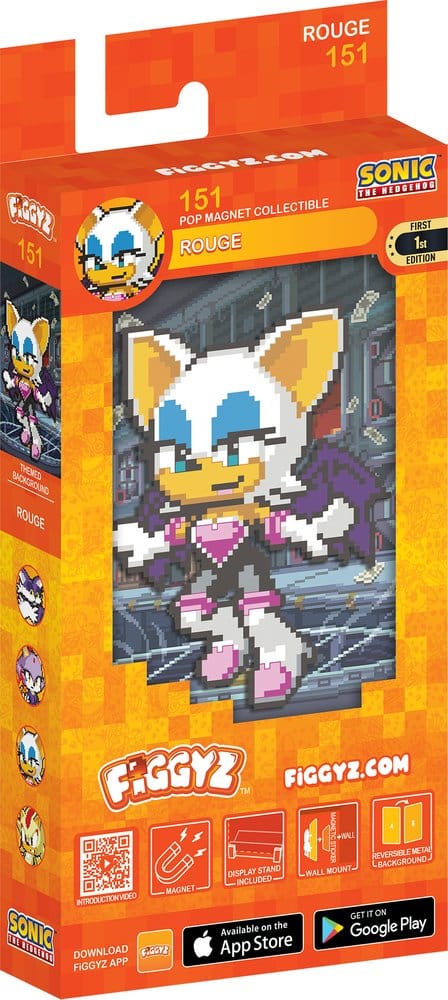 Sonic the Hedgehog (Modern) FiGGYZ Magnet Collectible Rouge the Bat 11 cm