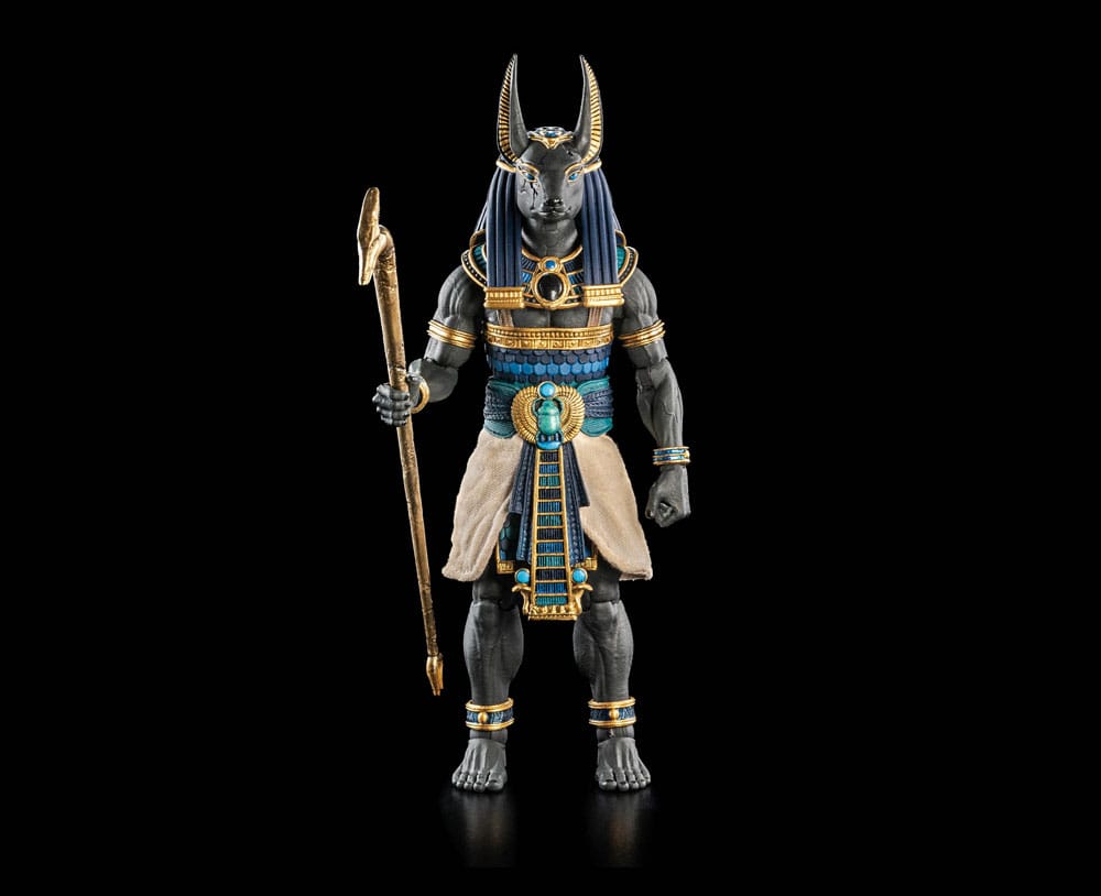 Figura Obscura Anubis Black & Blue Action Figure