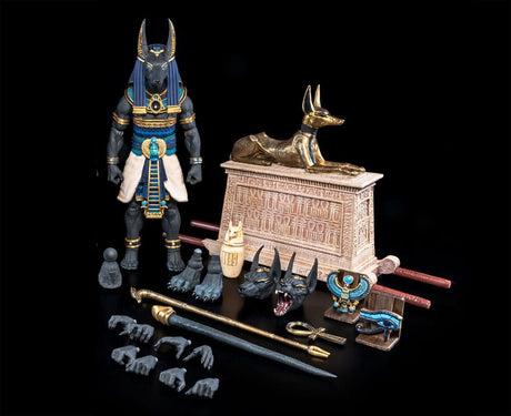 Figura Obscura Anubis Black & Blue Action Figure