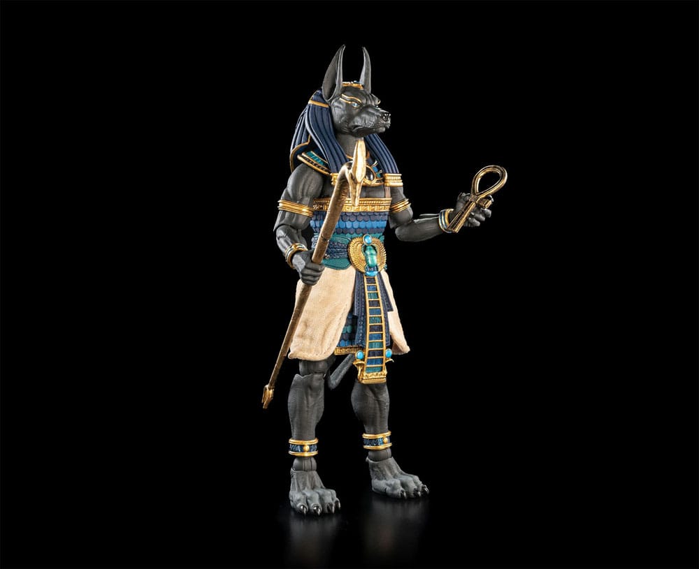 Figura Obscura Anubis Black & Blue Action Figure
