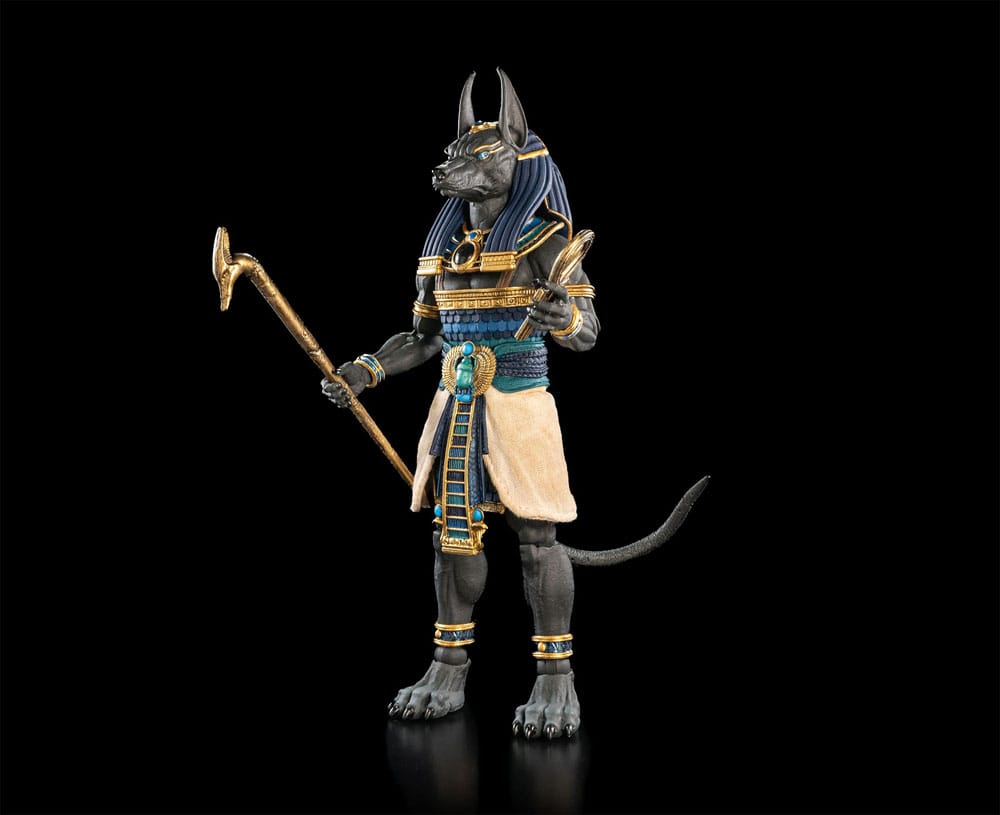 Figura Obscura Anubis Black & Blue Action Figure