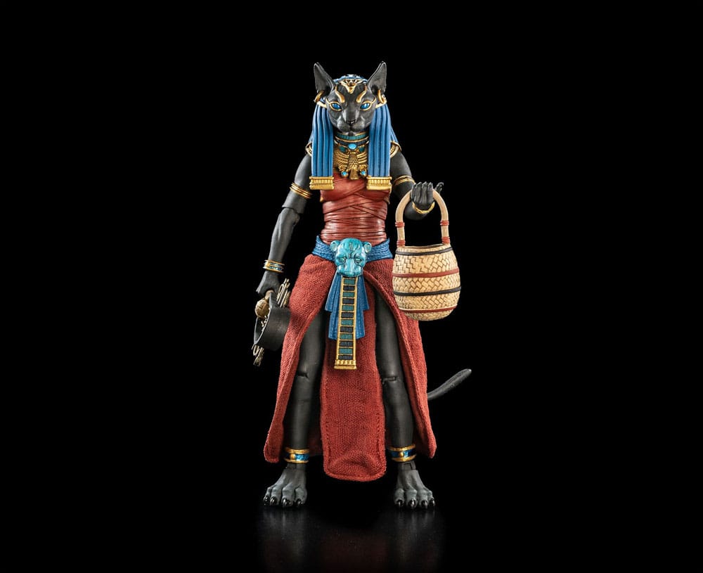 Figura Obscura Bastet Black & Red Action Figure