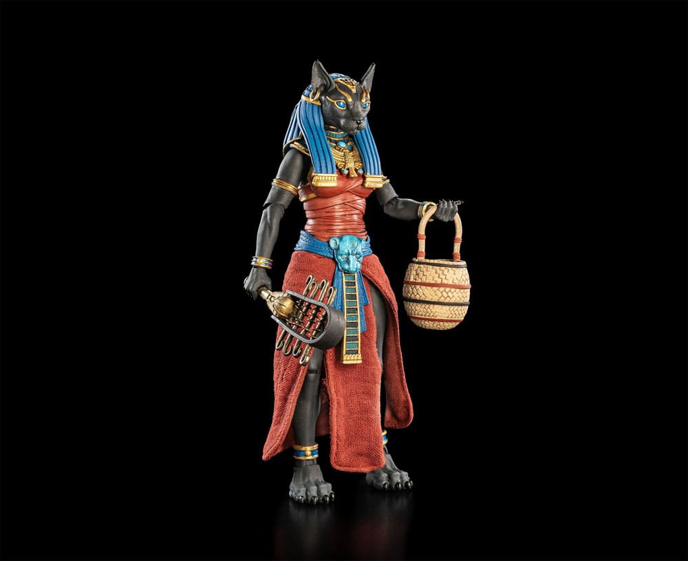 Figura Obscura Bastet Black & Red Action Figure