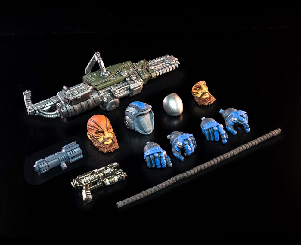 Cosmic Legions: OxKrewe Book One Thraxxon Vellok Speer (Deluxe) Action figure