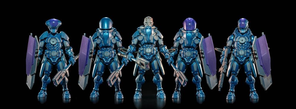 Cosmic Legions Actionfigur T.U.5.C.C. Slygor/Gravekeeper Deluxe