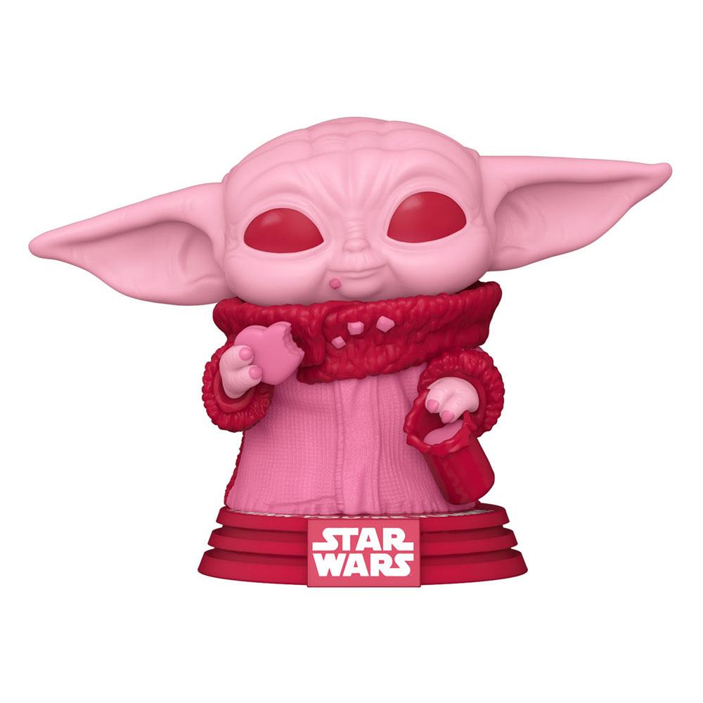 Star Wars Grogu (With Cookies) (Valentine's Edition) Funko Pop! Vinyl Figure #493