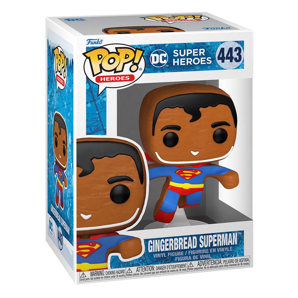 DC Comics Gingerbread Superman Funko Pop! Vinyl Figure #443