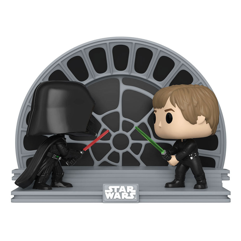 Star Wars Return of the Jedi 40th Anniversary POP Moment! Luke vs Vader 9cm 2-Pack Funko Vinyl Figures