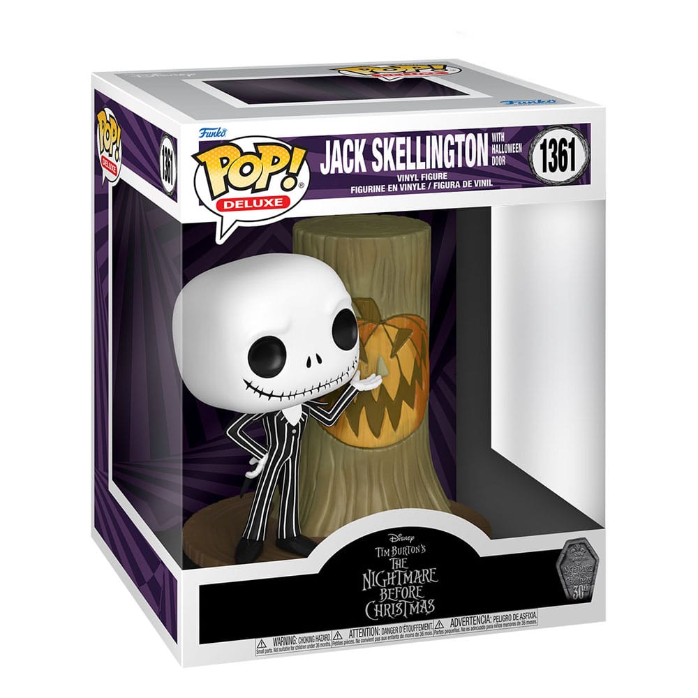 The Nightmare Before Christmas Jack Skellington With Halloween Door Funko Pop! Deluxe Vinyl Figure #1361