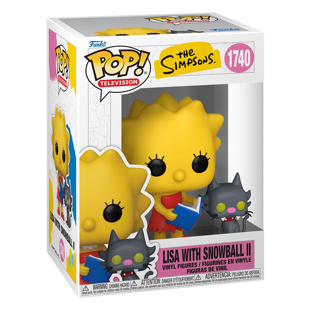 The Simpsons Lisa With Snowball II Funko Pop! Vinyl Figure #1740
