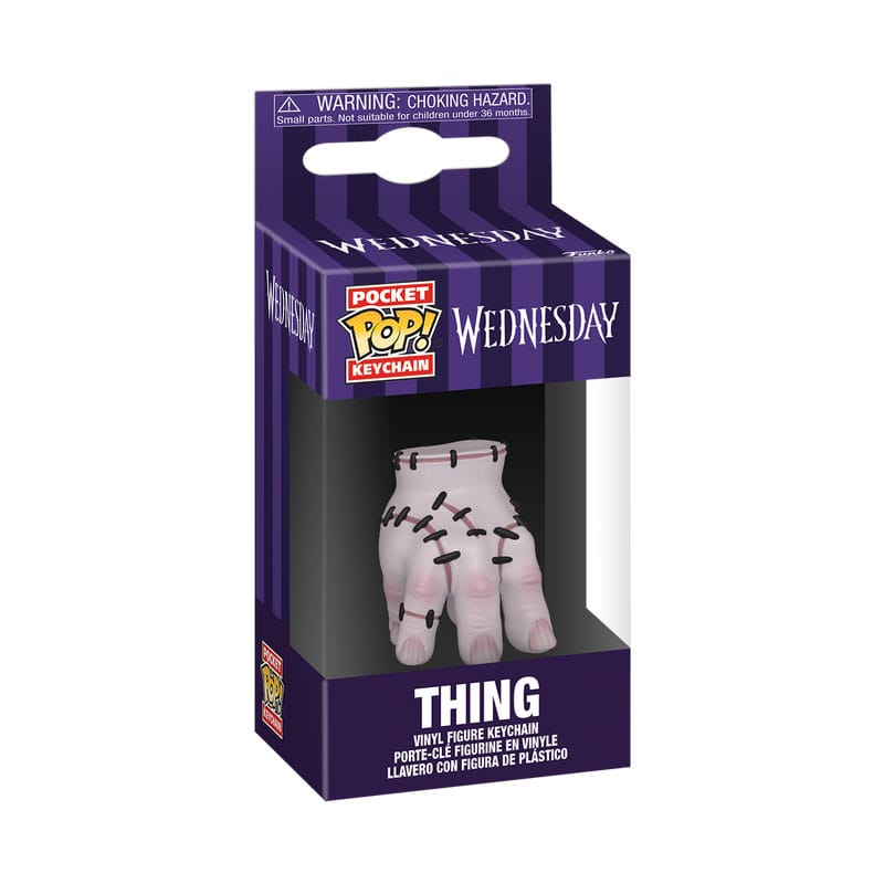 Wednesday POP! Vinyl Keychains 4 cm Thing Display (12)