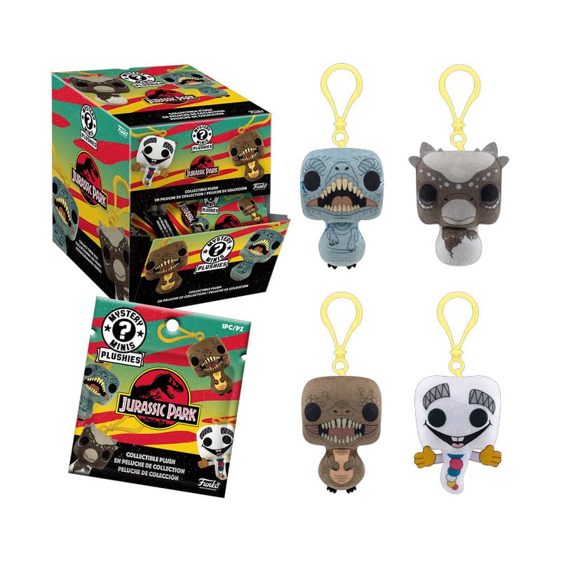 Jurassic Park Plush Keychain 5 cm Jurassic Park