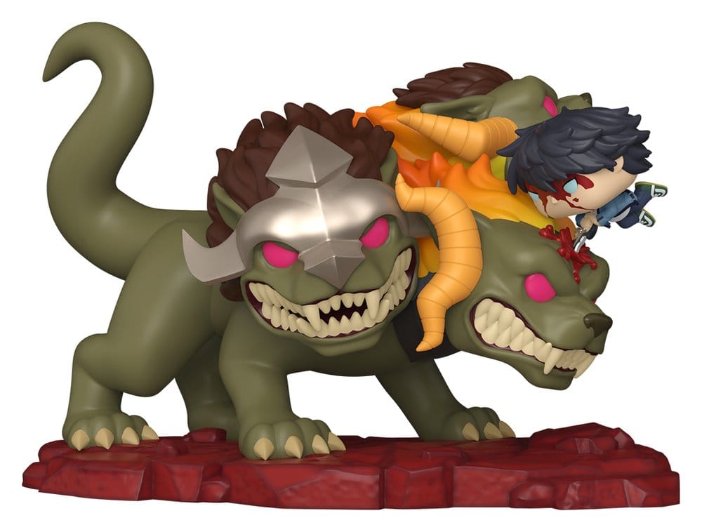 Solo Leveling POP! Deluxe Vinyl Figure Jinwoo Vs Cerberus 9 cm