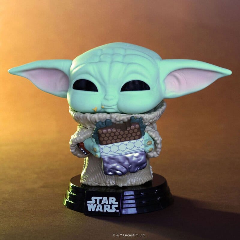 Star Wars: The Mandalorian and Grogu POP! Vinyl Figure Grogu with Sandwich 9 cm