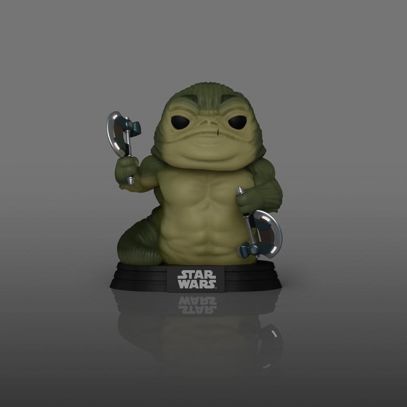 Star Wars: The Mandalorian and Grogu POP! Vinyl Figure Rotta the Hutt (Glow) 9 cm