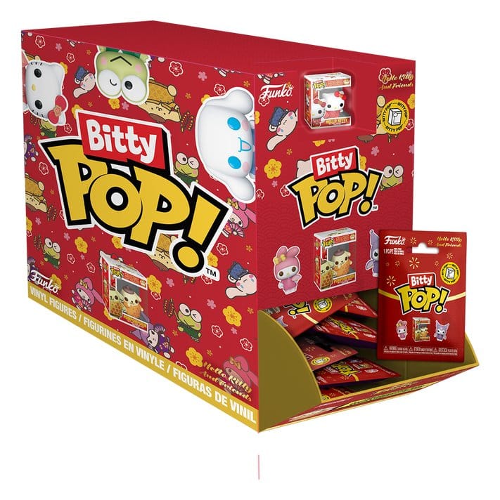 Hello Kitty & Friends Bitty POP! Vinyl Figure Display (24) PDQ 2,5 cm
