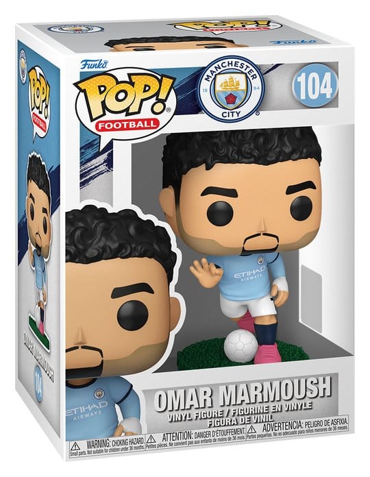 Manchester City F.C. POP! Football Vinyl Figure Omar Marmoush 9 cm