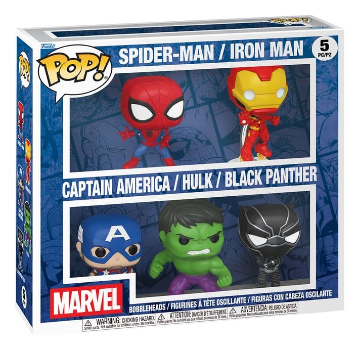 Marvel POP! Vinyl Figure 5-Pack Black Friday Bundle 9 cm
