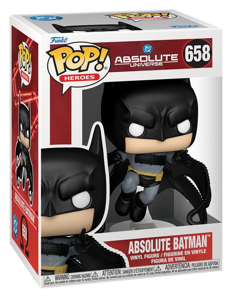 DC Comics POP! Comics Vinyl Figure Absolute Batman with Chase 9 cm Assortment (6)