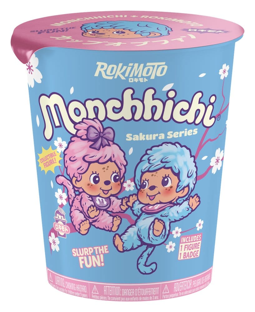 Monchhichi Rokimoto Figure Cup of Fun Sakura Series Blind Box Display (6)