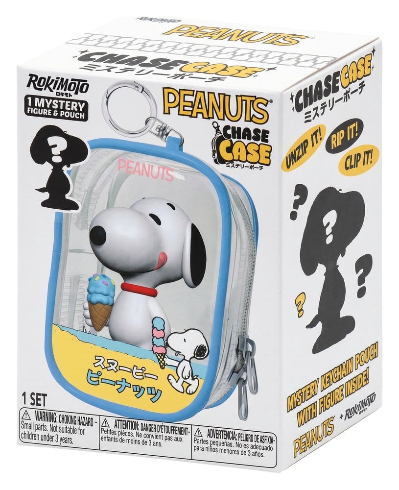 Peanuts Keychain Pouch Snoopy S1 Blind Box Display (12)