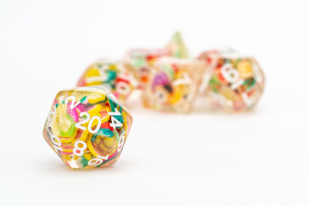 FanRoll Dice Set Fruit (7)