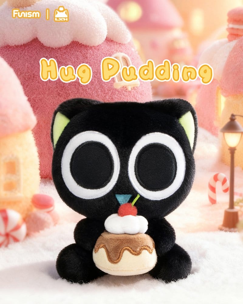 Luo Xiaohei Hug Series Plush Keyring Blind Box Display (6)