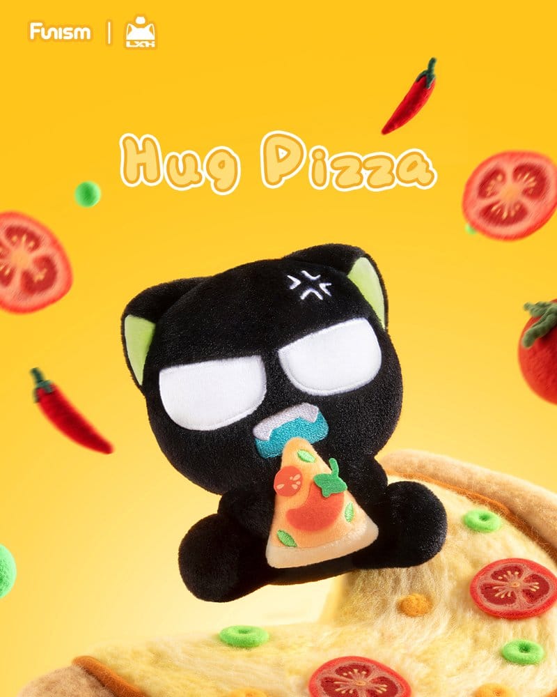 Luo Xiaohei Hug Series Plush Keyring Blind Box Display (6)
